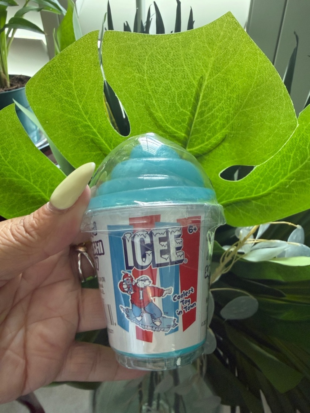 ICEE Blue Squishy Scented Toy